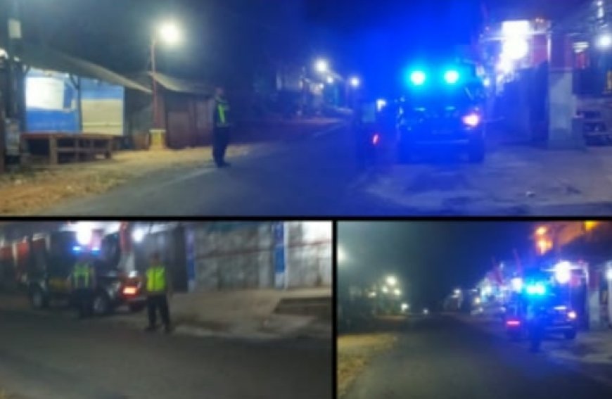 Blue Light Patrol Polsek Kare Dalam Mencegah 3C