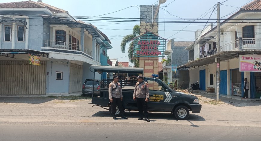 Patroli Polsek Dagangan Di Titik Rawan Antisipasi Kriminalitas dan 3C