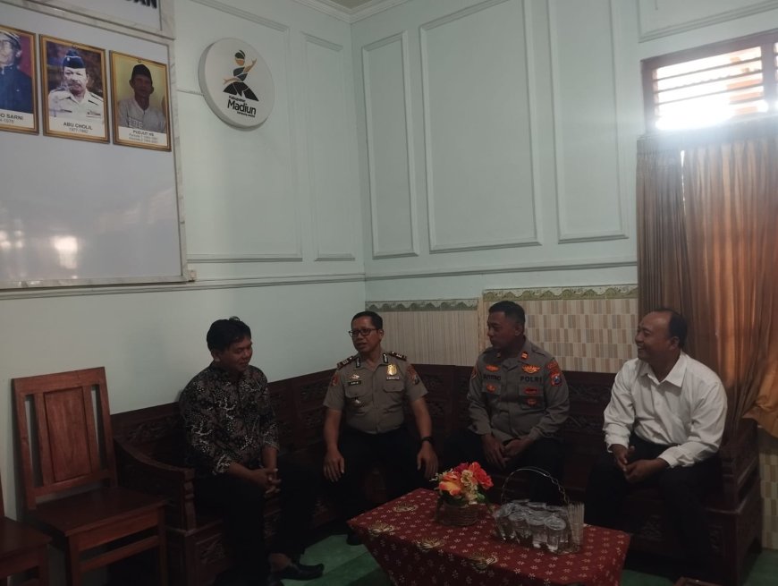 Perkuat Sinergitas, Kapolsek Wungu Gelar Silaturahmi dengan Para Kepala Desa
