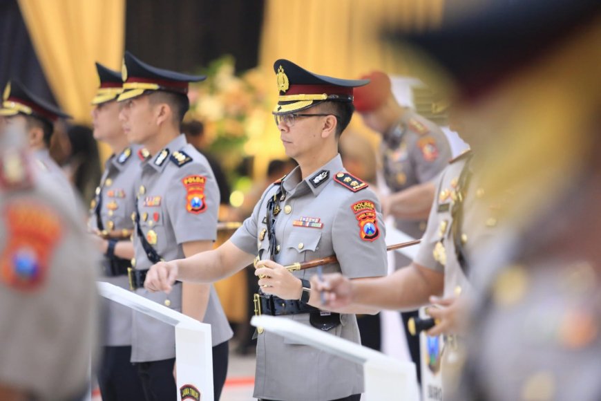 Tongkat Komando Polres Madiun Beralih, AKBP Ridwan Maliki Resmi Gantikan AKBP Kemas Indra Natanegara