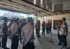 Tingkatkan Kesiapsiagaan, Personel Polsek Balerejo Gelar Apel Siaga Antisipasi Gangguan Kamtibmas