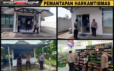 Tingkatkan Keamanan Obyek Vital, Personel Polsek Balerejo Gelar Patroli Kewilayahan Cegah Gangguan Kamtibmas